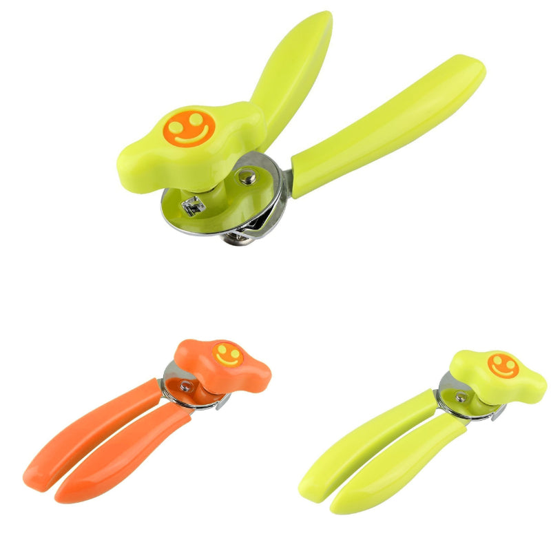 2-in-1 Stainless Steel Can & Bottle Opener with Easy Grip