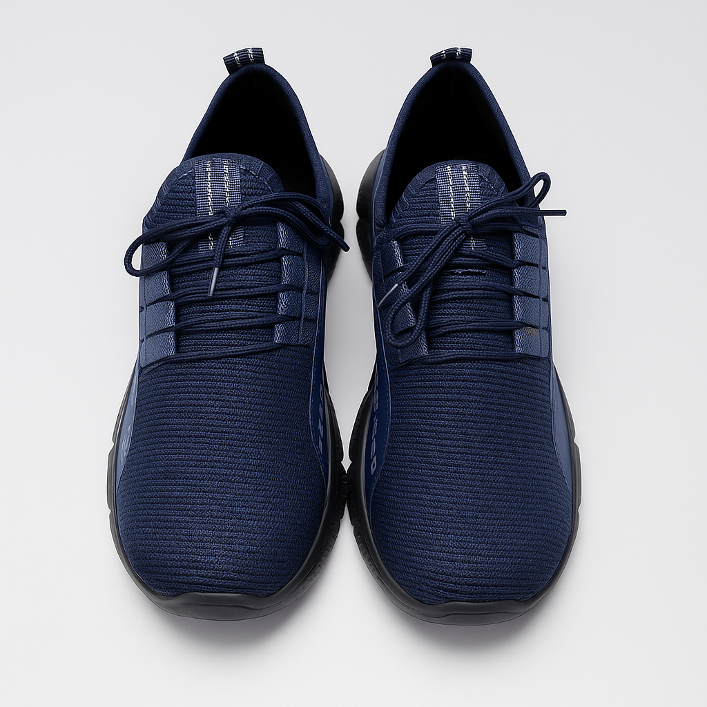 Men’s Blue SS Running Sneakers – Lightweight Breathable Casual Sports Shoes