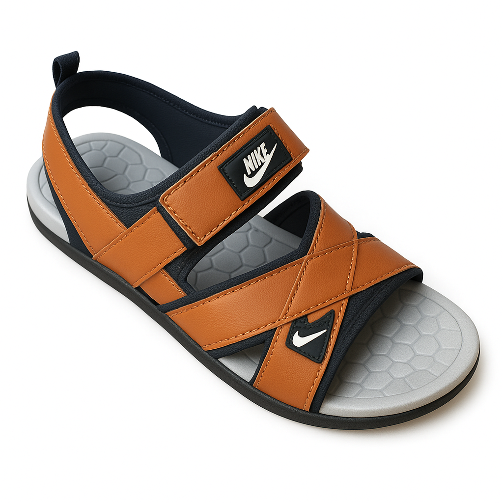 Nike Men’s Brown Comfortable Sandals.