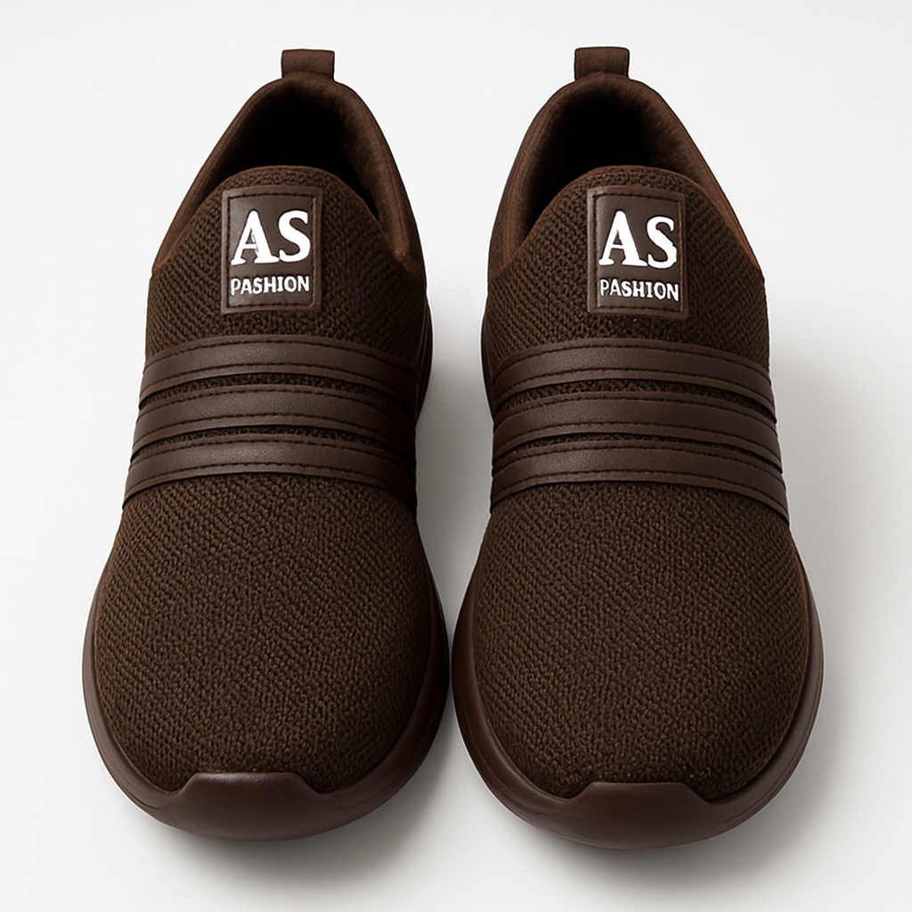 Men’s Breathable Slip-On Casual Sneakers | Lightweight Walking & Running Shoes