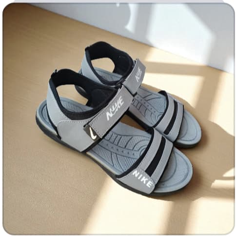 Men's Grey Casual Sandals.