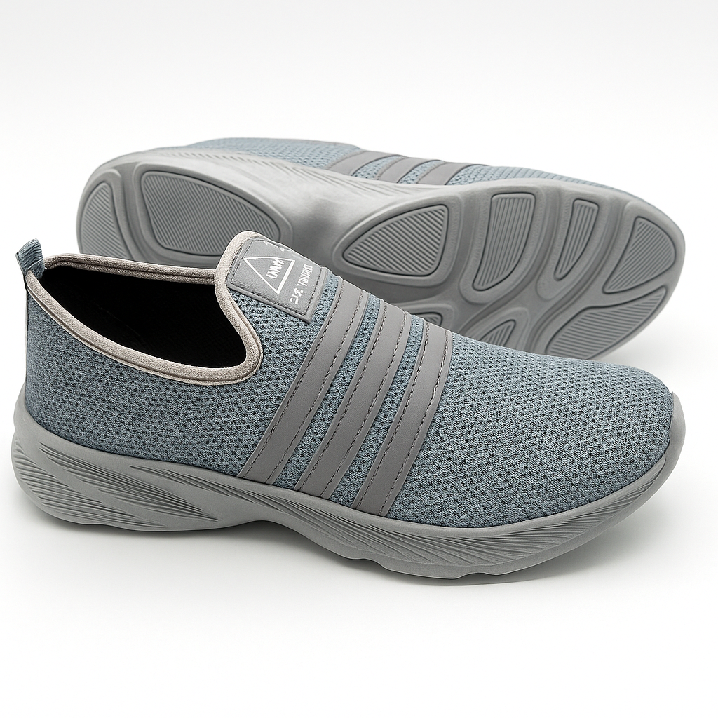 Men’s Breathable Slip-On Casual Sneakers | Lightweight Walking & Running Shoes