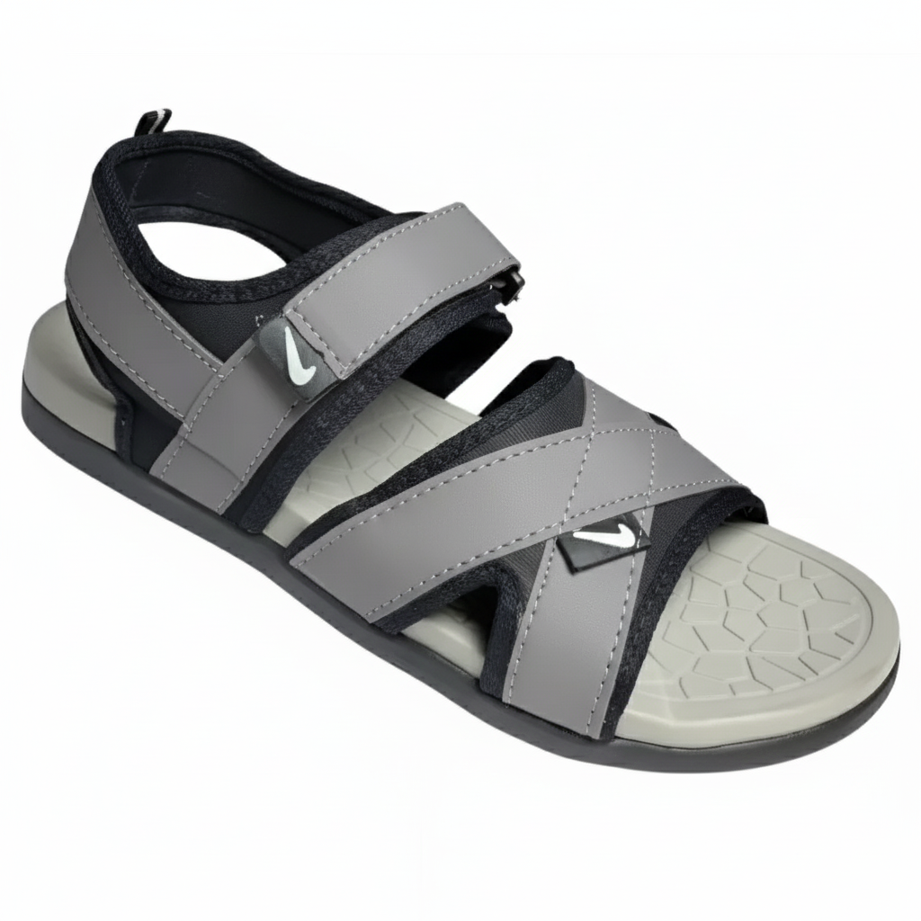 Nike Men’s Grey Comfortable Sandals.